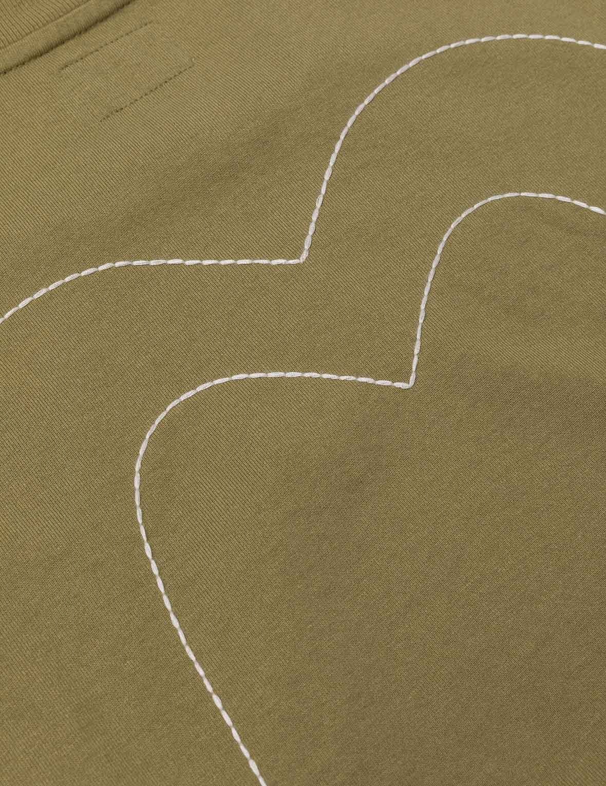 Daicock Stitched Embroidery Relax Fit T-shirt - 5