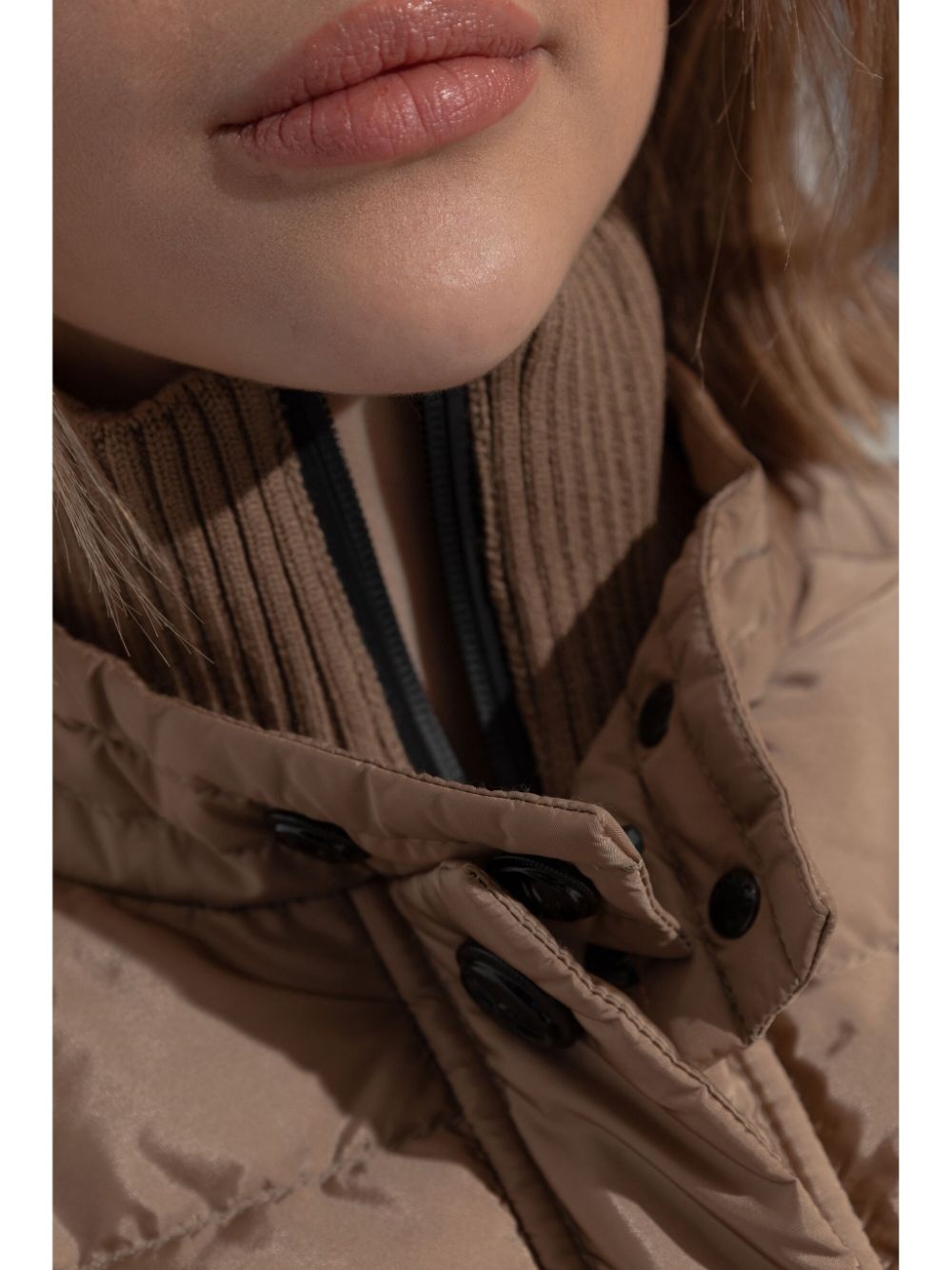 panelled cardigan - 5