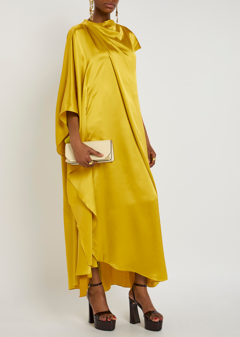 Roksanda Hiba Draped Silk Maxi Dress - 4