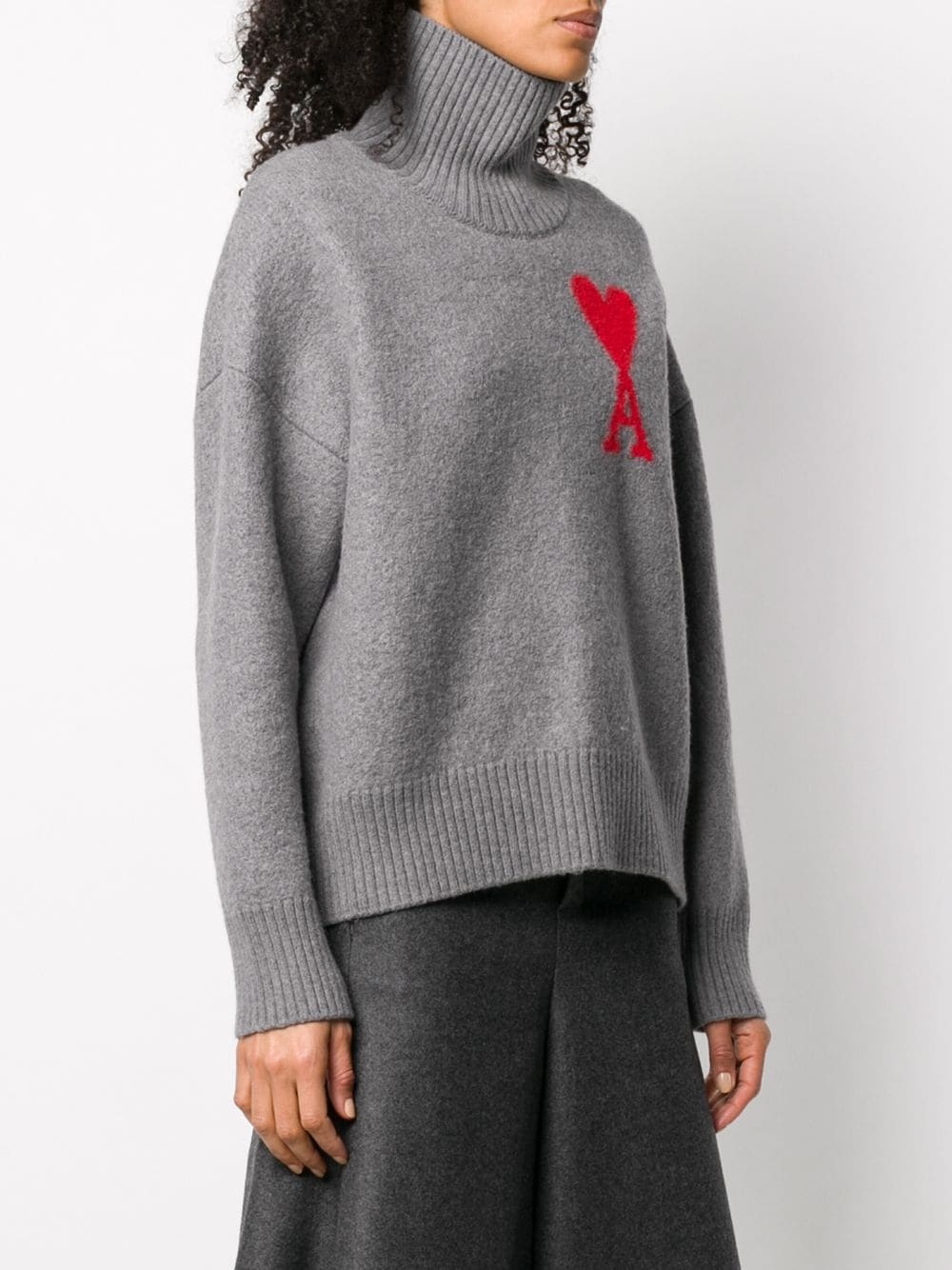 Ami de Coeur intarsia jumper - 3