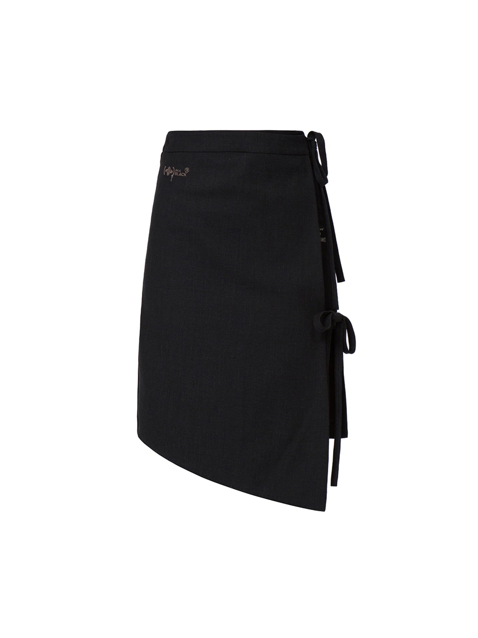 Asymmetric Wrap Skirt - 11