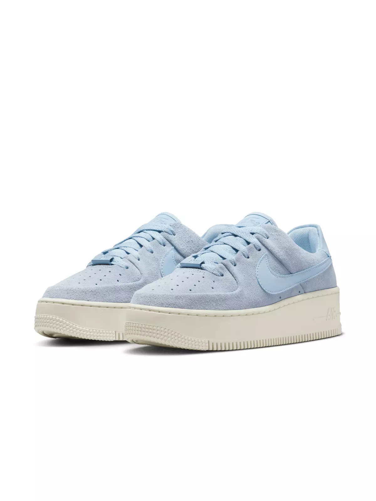 Air Force 1 Sage Low "Light Armory Blue/Sail/Light Armory Blue" Women's Shoe - 3