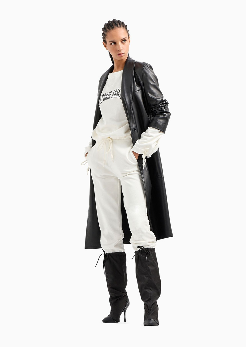 EMPORIO ARMANI ASV organic-cotton joggers outlook