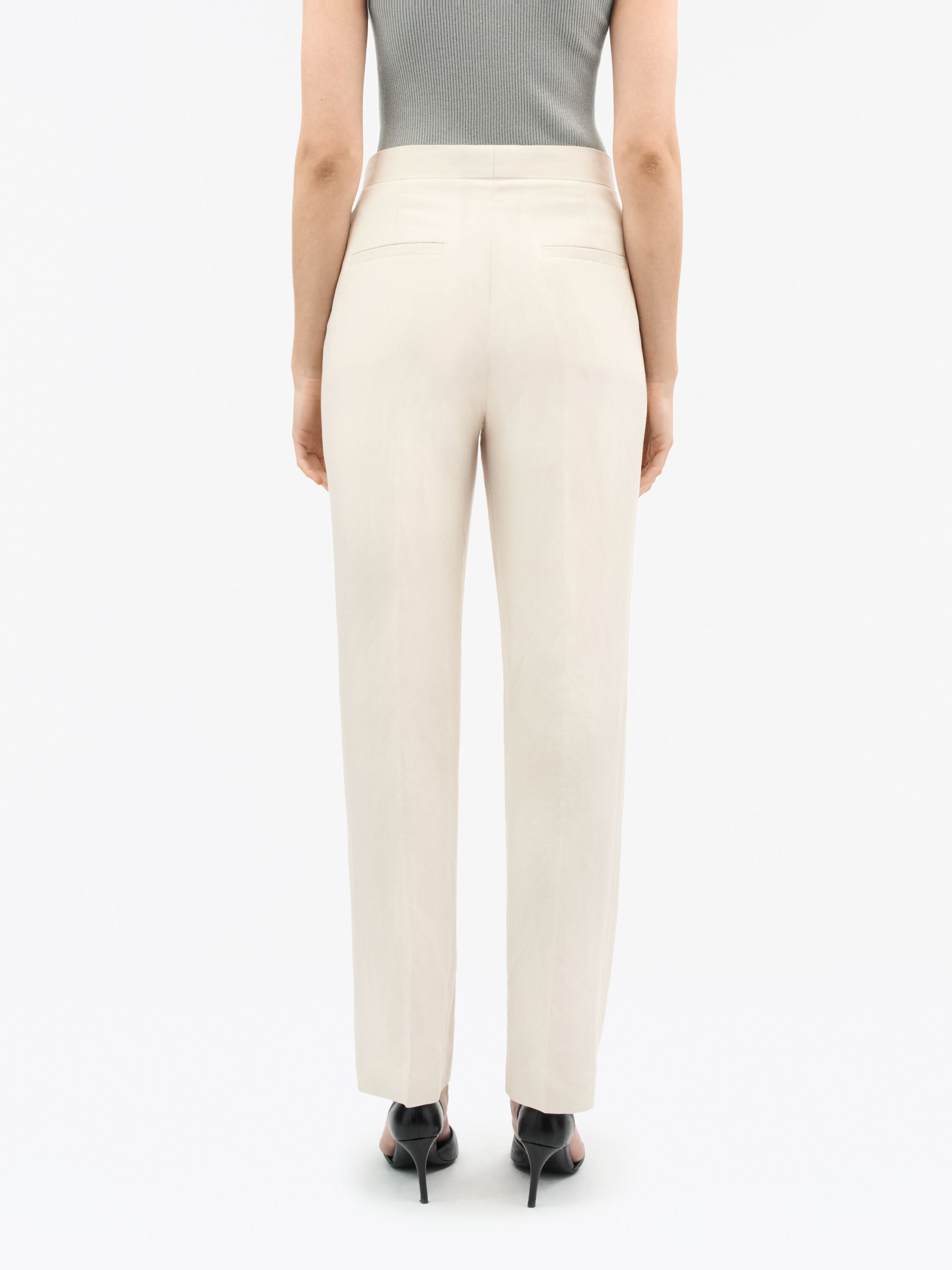 Faye Mid-Rise Trousers - 4
