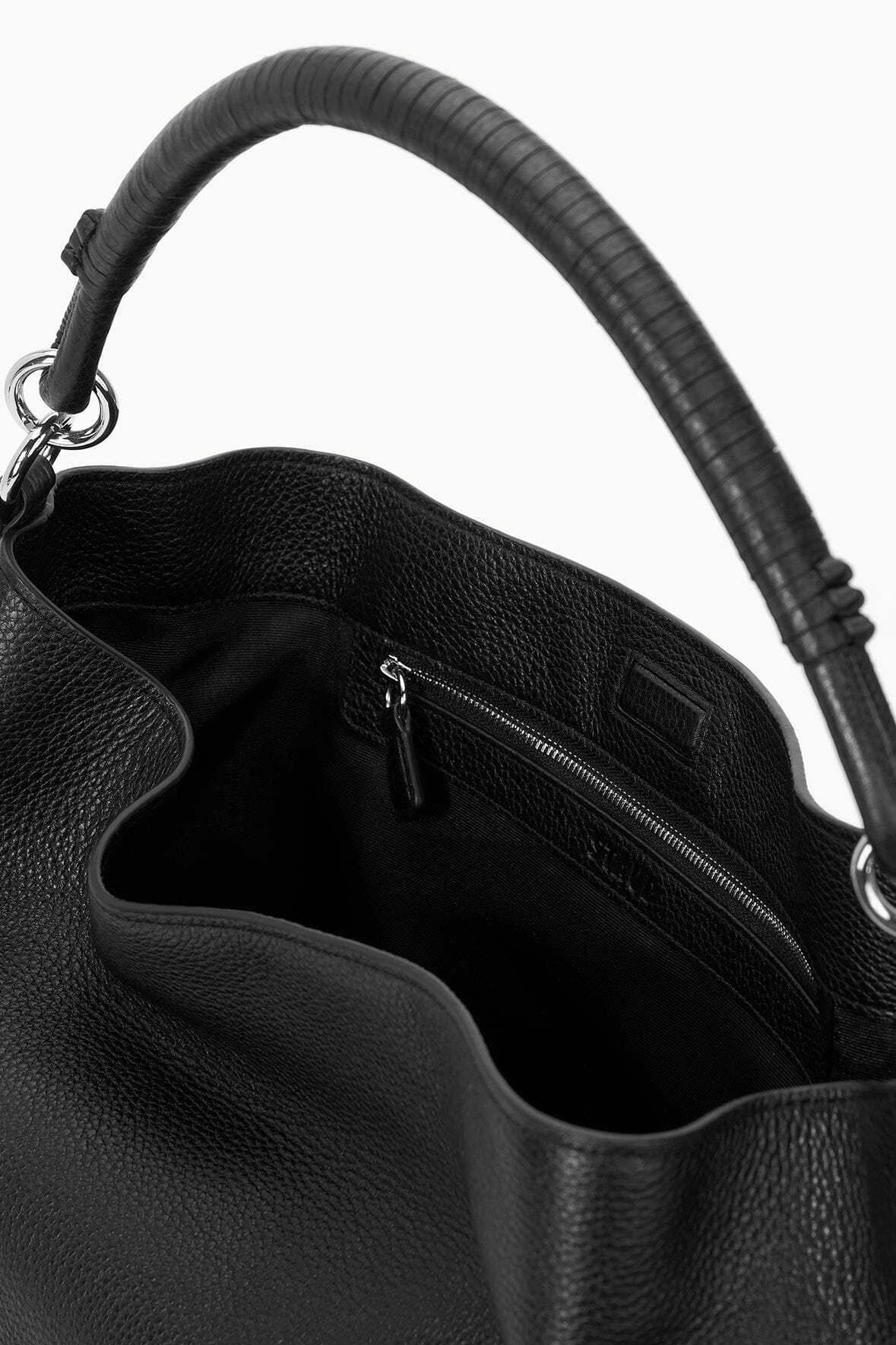 STAUD PERRY HOBO BLACK - 5