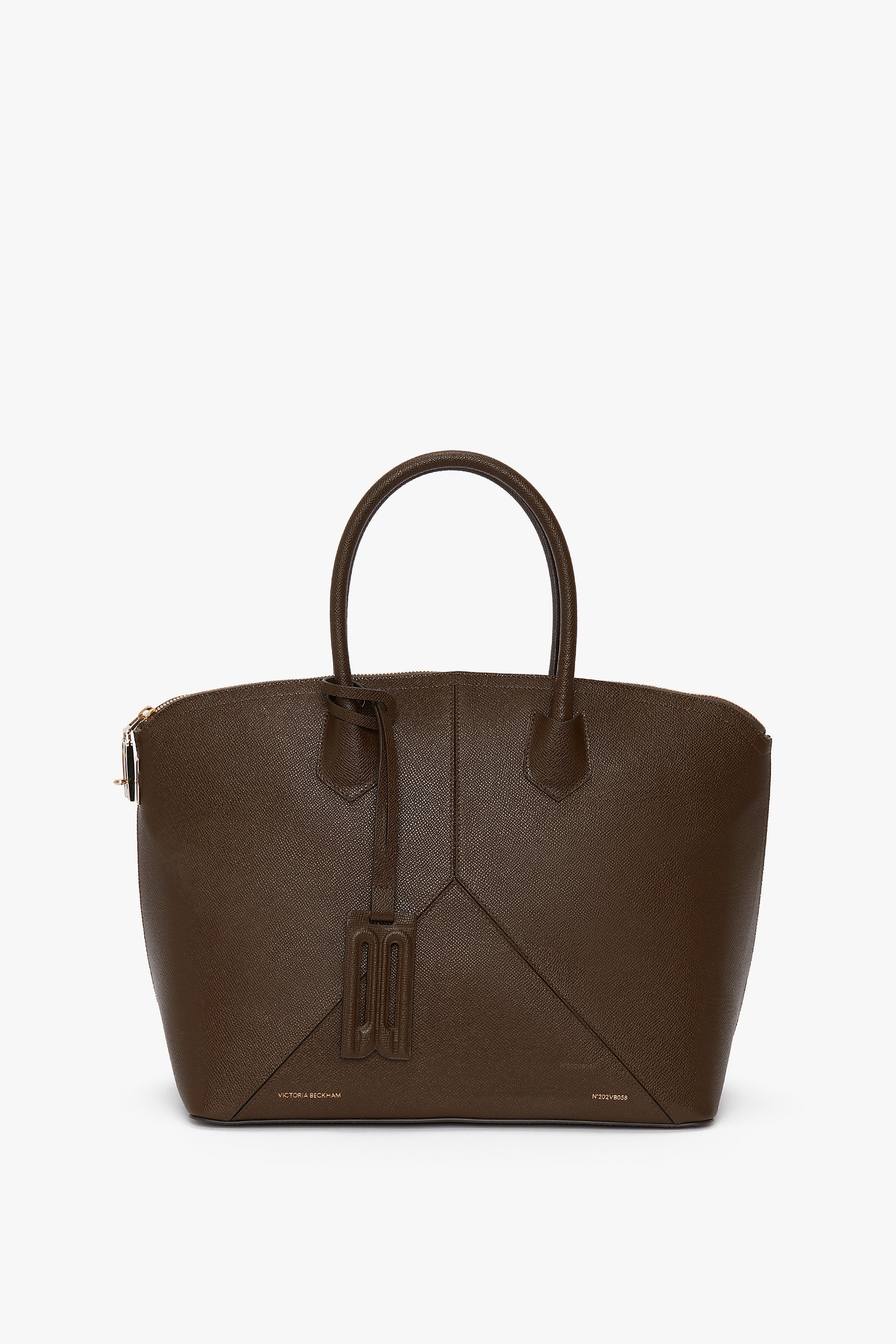 Victoria Bag In Khaki Leather - 1