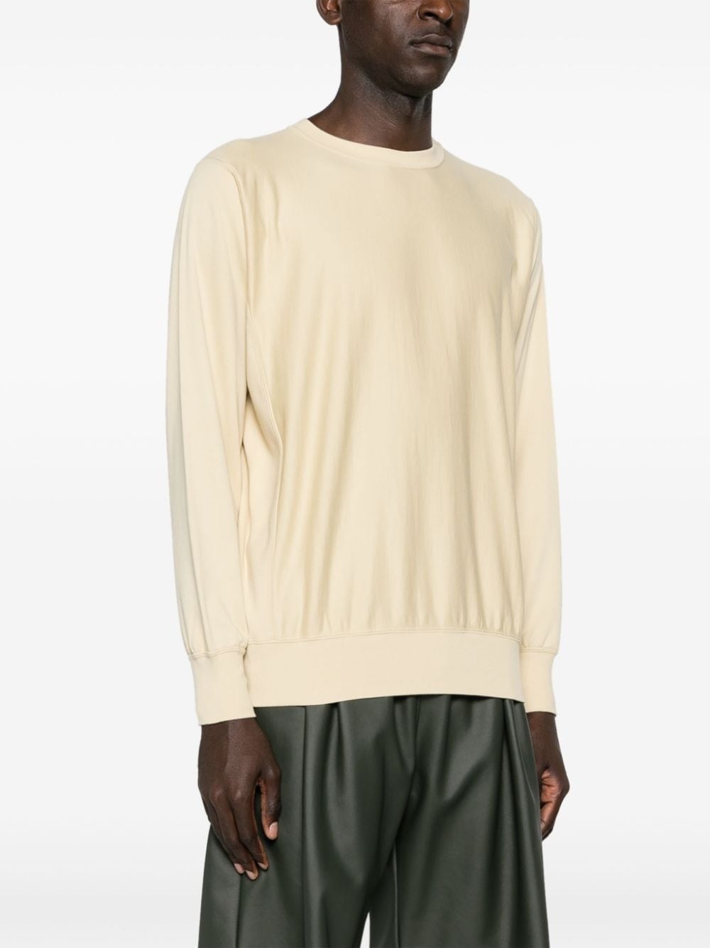 crew-neck cotton sweatshirt - 6