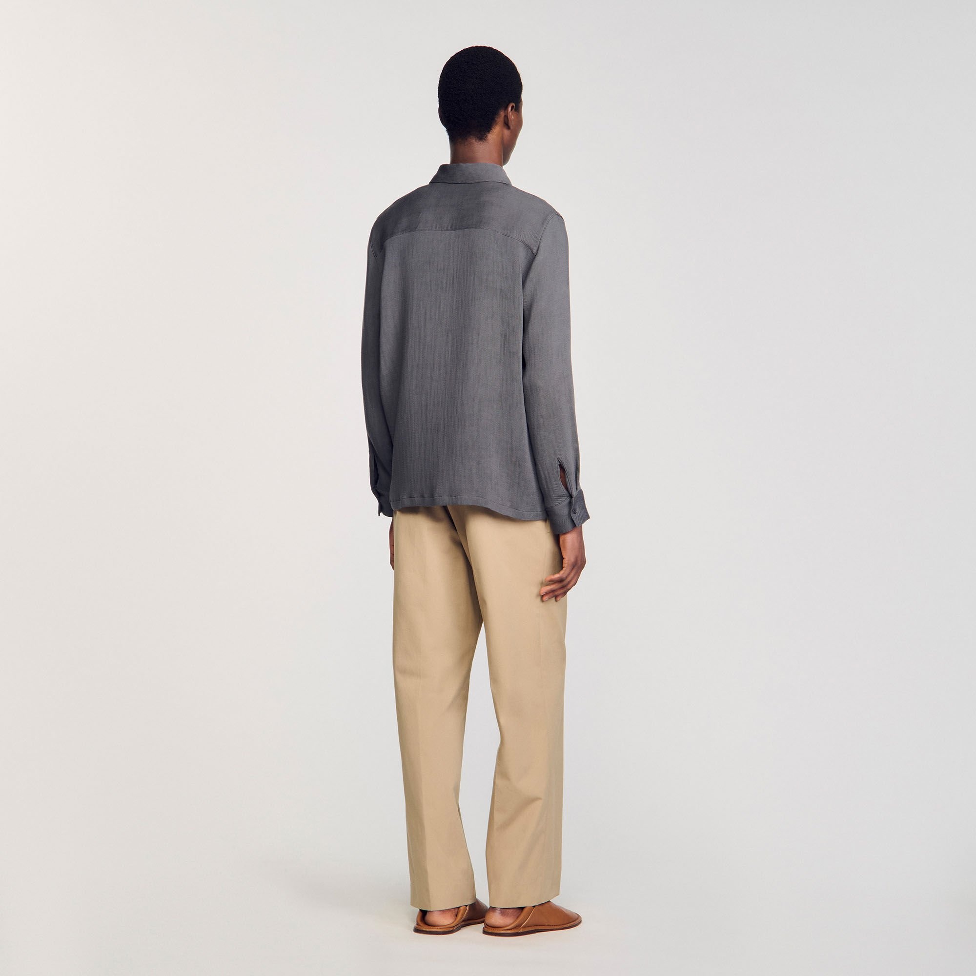 PLEATED SHIRT - 5