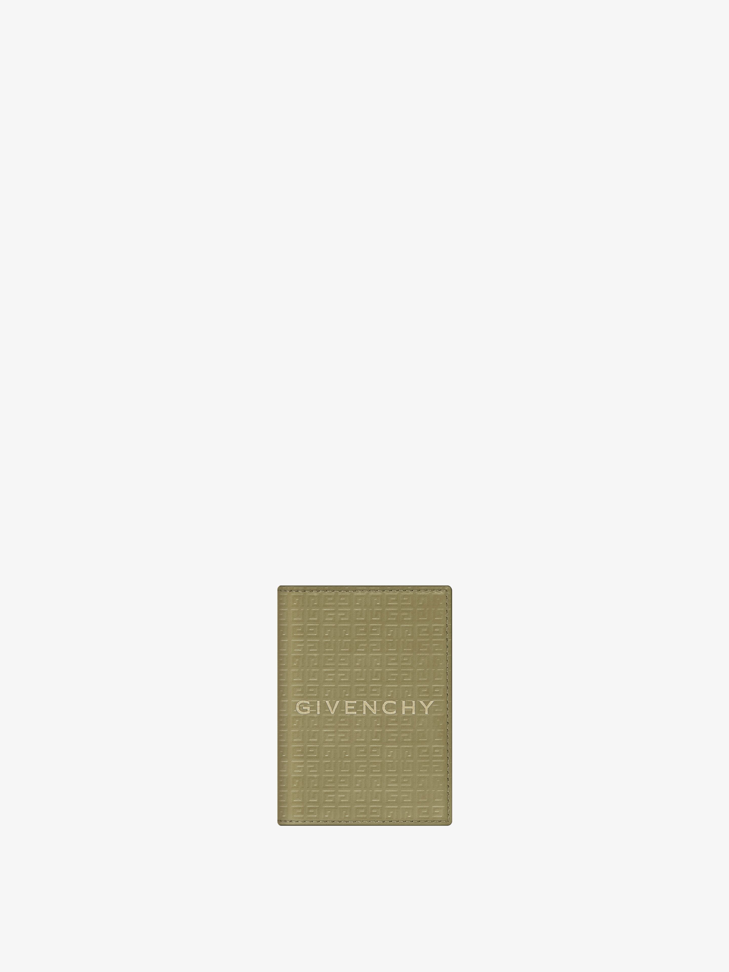 GIVENCHY CARD HOLDER IN 4G MICRO LEATHER - 1