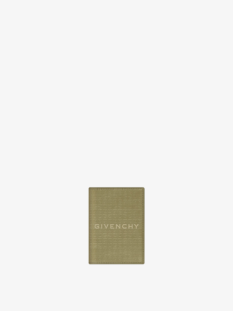 GIVENCHY CARD HOLDER IN 4G MICRO LEATHER 1