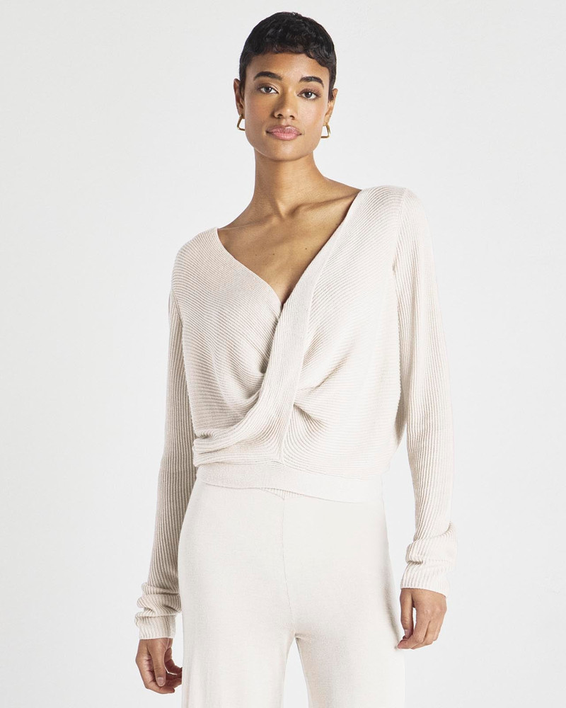 Loopknit LYR Surplice Sweater 6