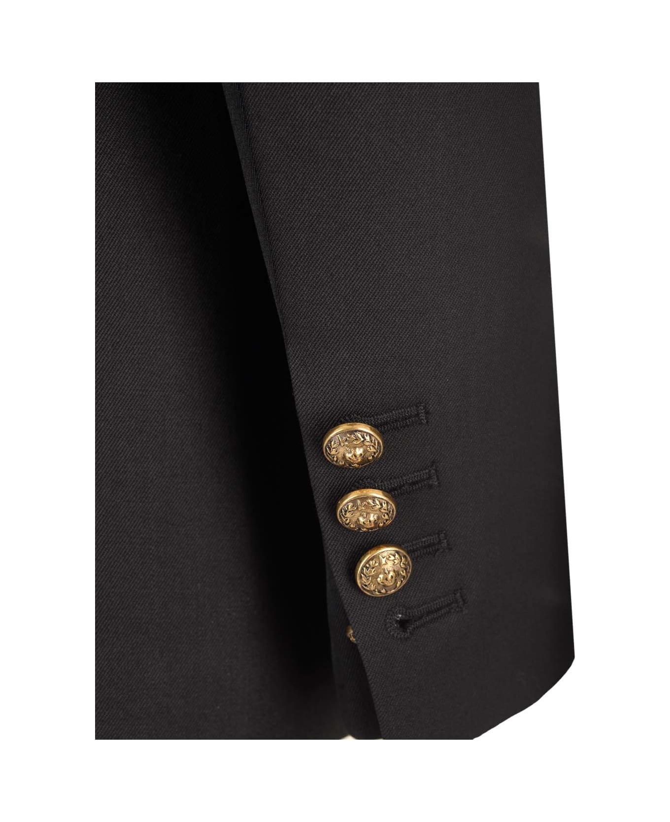 Wool Double-breasted Blazer - 4