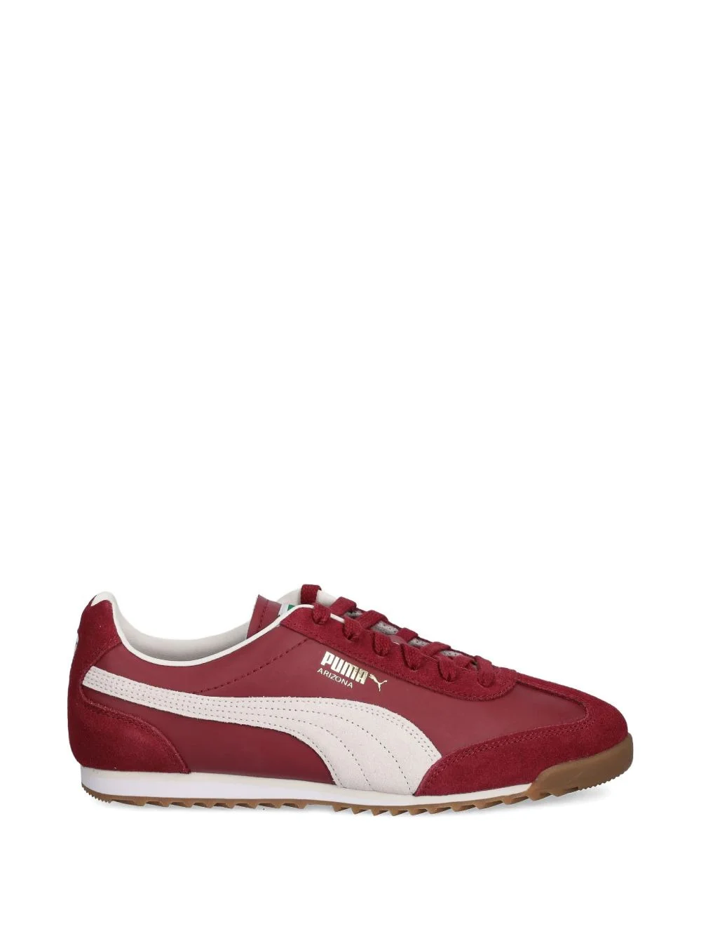 suede stripe-detail sneakers - 1