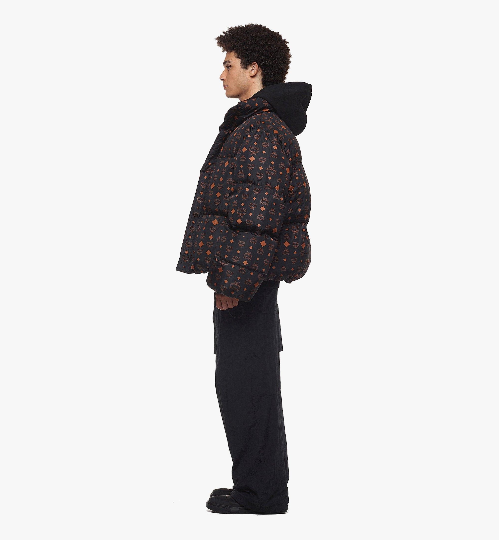 Mcm Monogram-Pattern Puffer Jacket