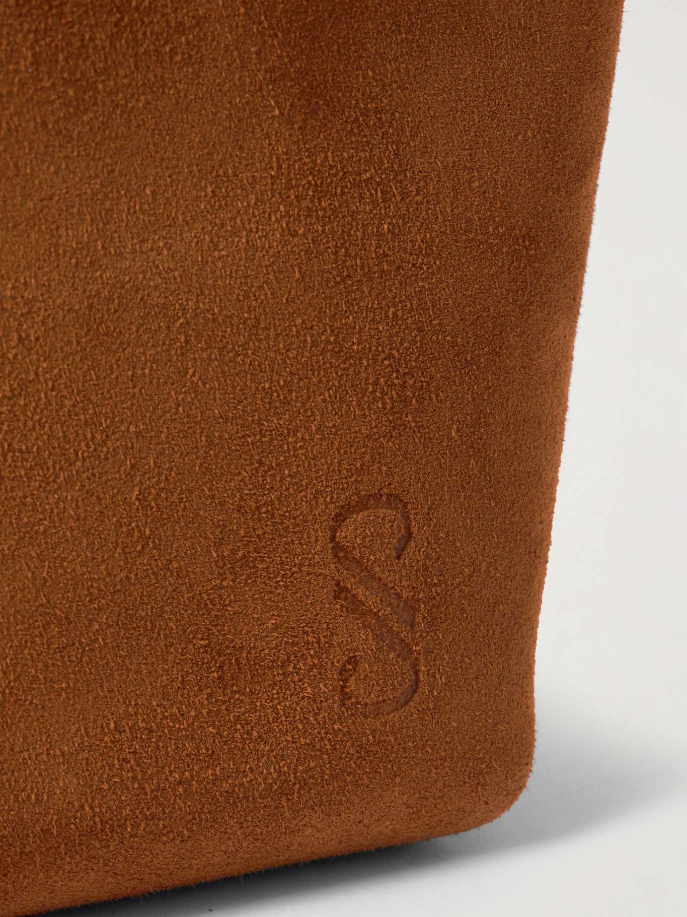 Bond suede shoulder bag - 4