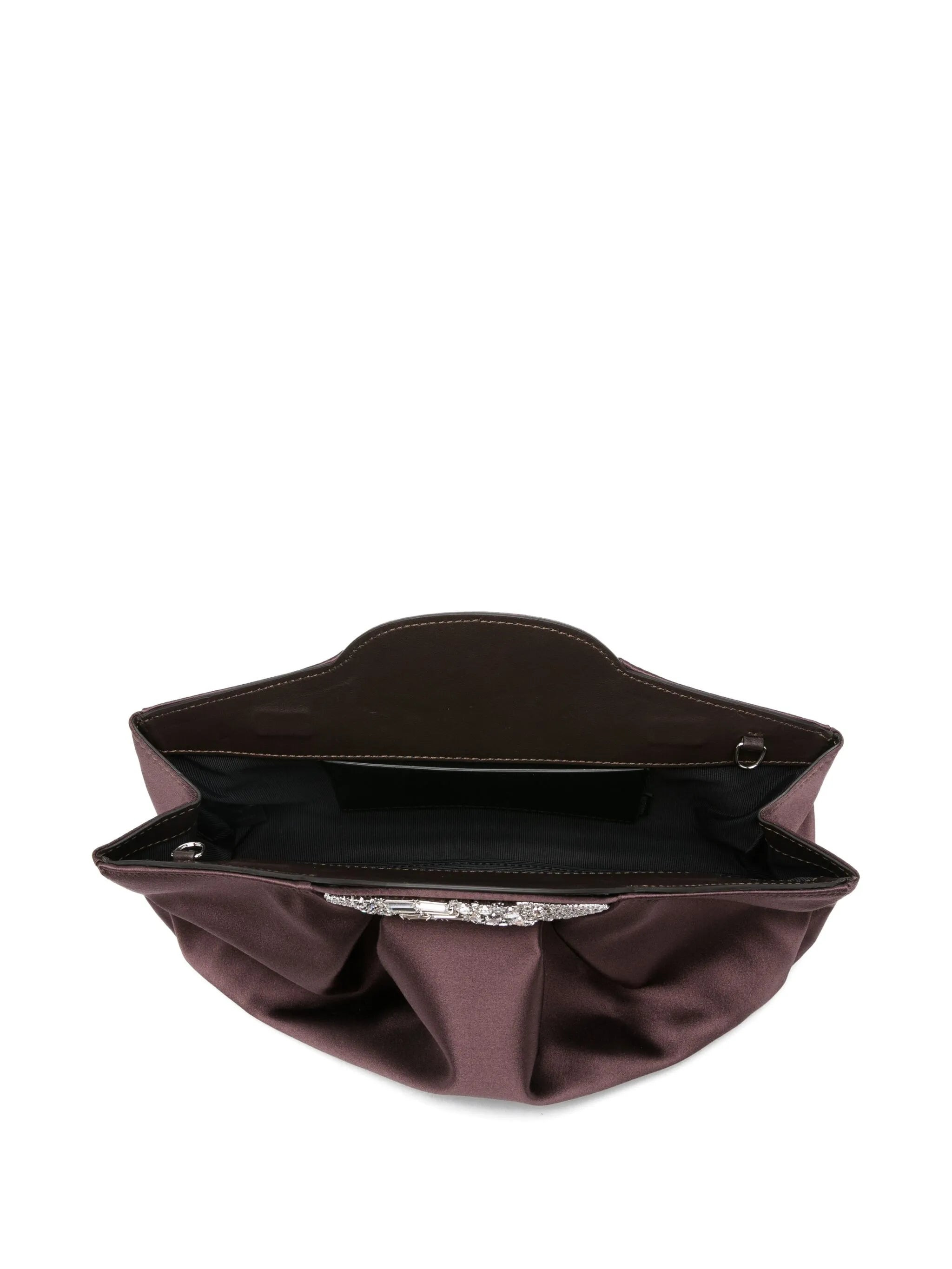 Giuseppe Zanotti Crystal-embellished Silk Clutch - 3