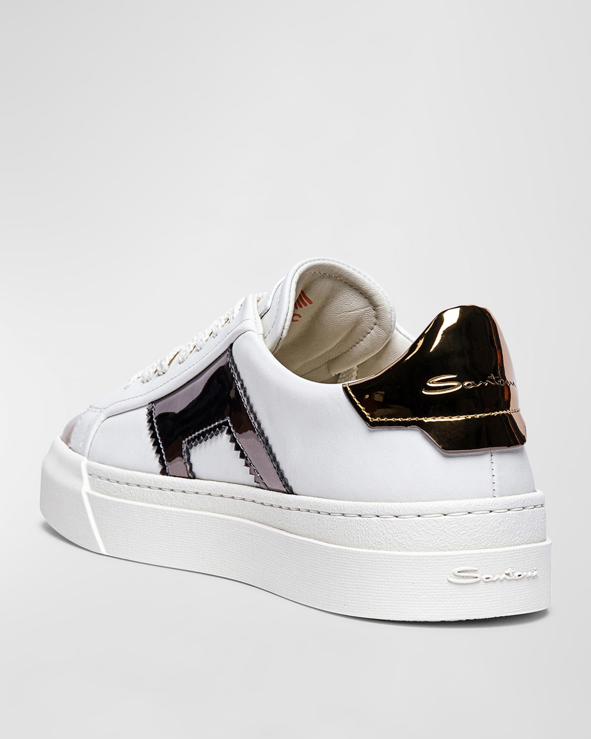 DBSA Leather Low-Top Sneakers - 3