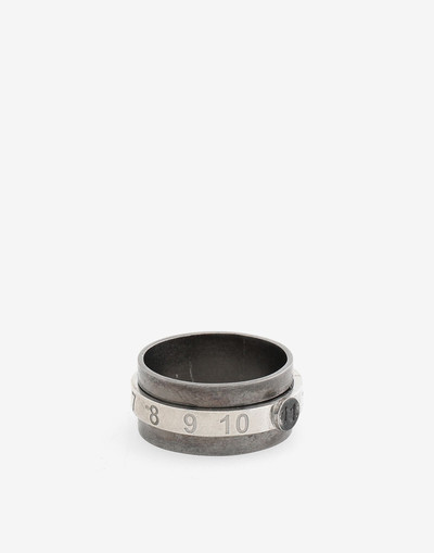 Maison Margiela Juxtaposed wide ring outlook