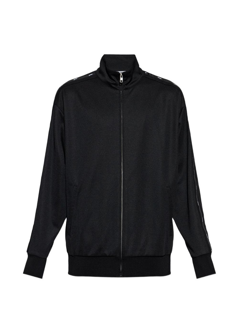 zip trim sweater 1