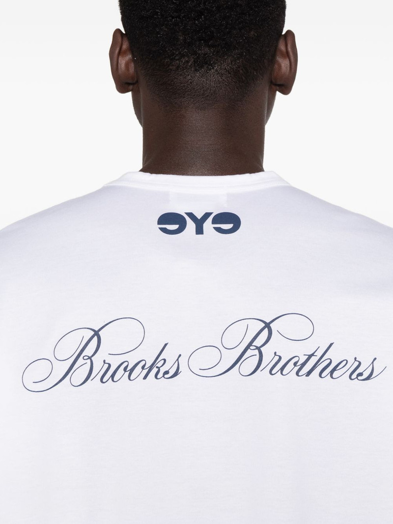 Brooks Brothers logo-print T-shirt 5