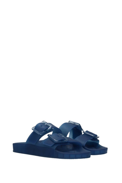 BALENCIAGA Slippers and clogs Plastic Blue Transparent outlook