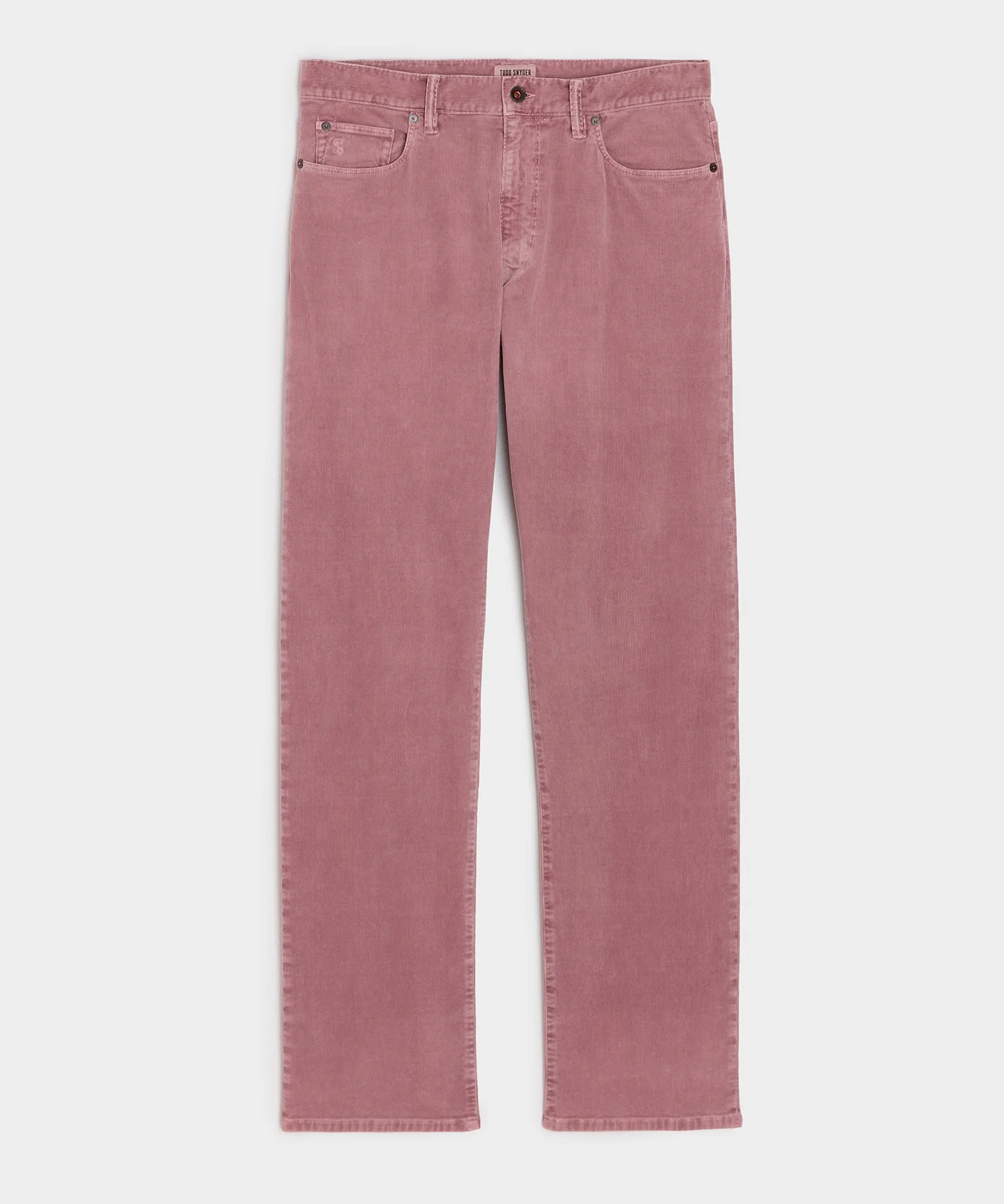 Straight 5-Pocket Corduroy Pant - 1