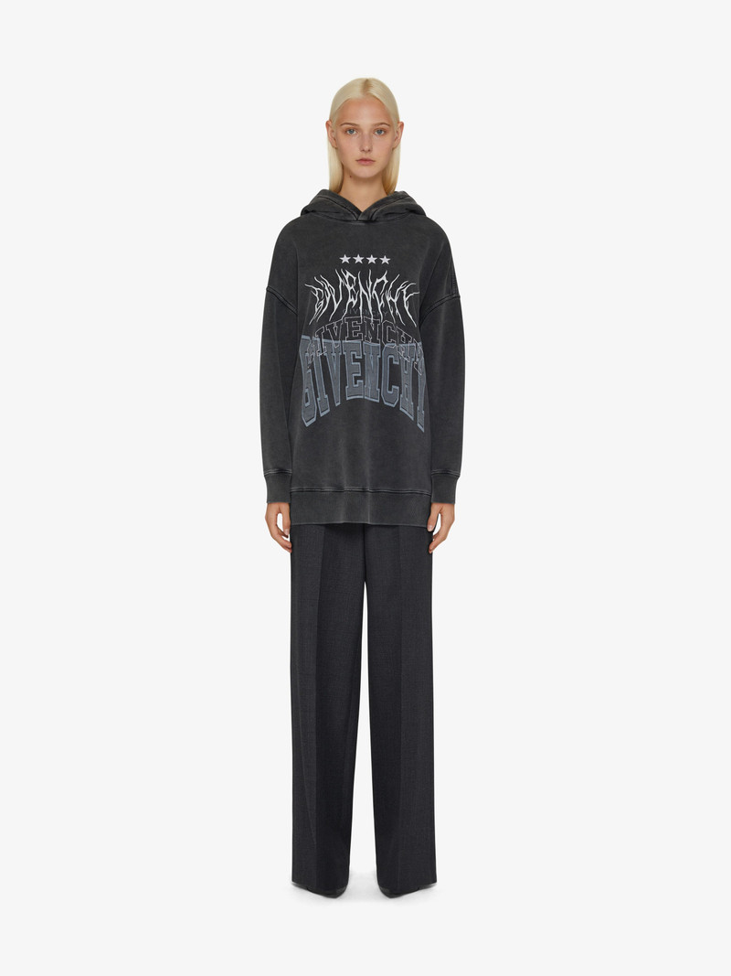 Givenchy OVERSIZED HOODIE IN EMBROIDERED JERSEY outlook