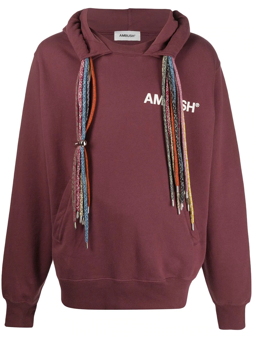 multiple-drawstring hoodie - 1