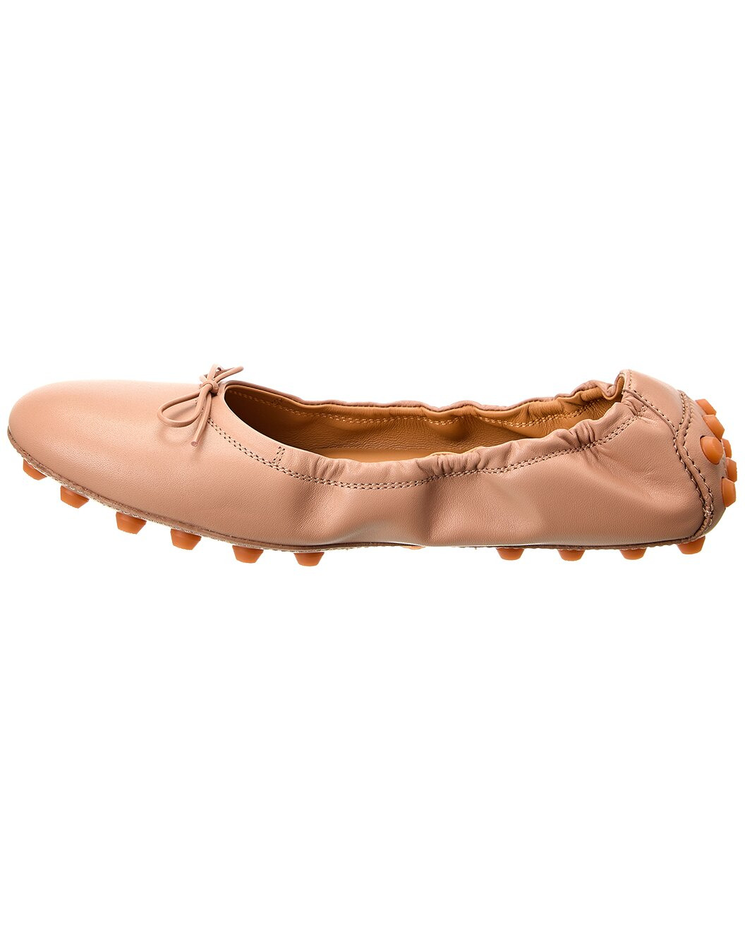 TODs Bubble Leather Ballerina Flat - 2
