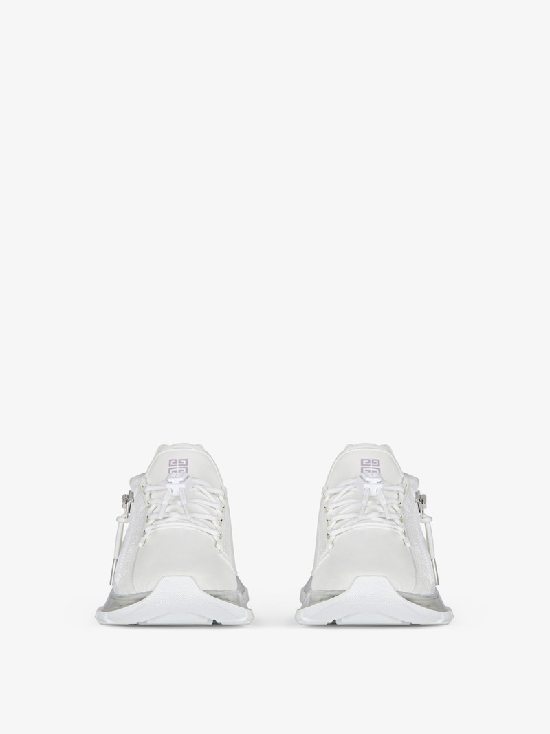 SPECTRE RUNNER SNEAKERS IN LEATHER WITH ZIP 2