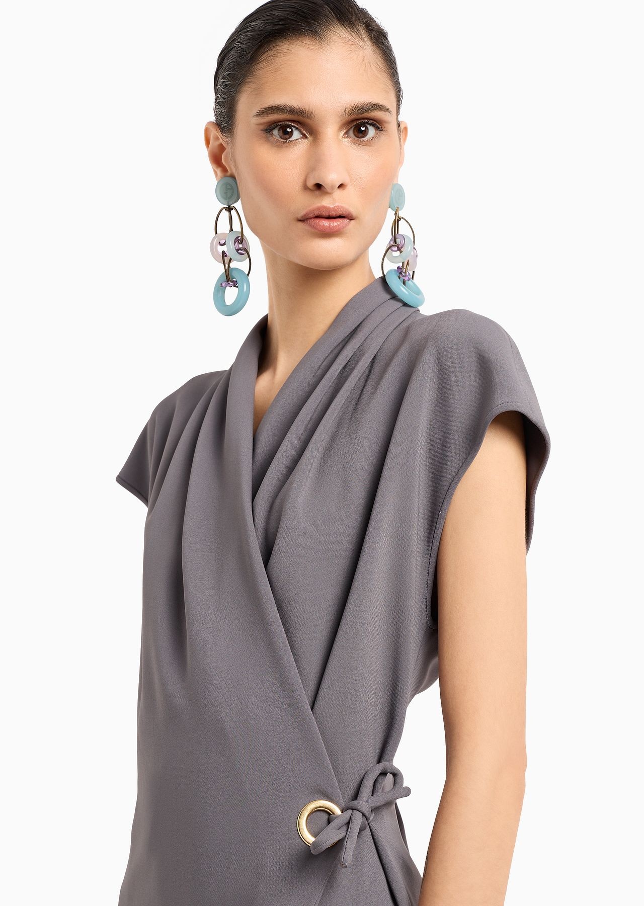 ASV viscose-cady midi dress - 5