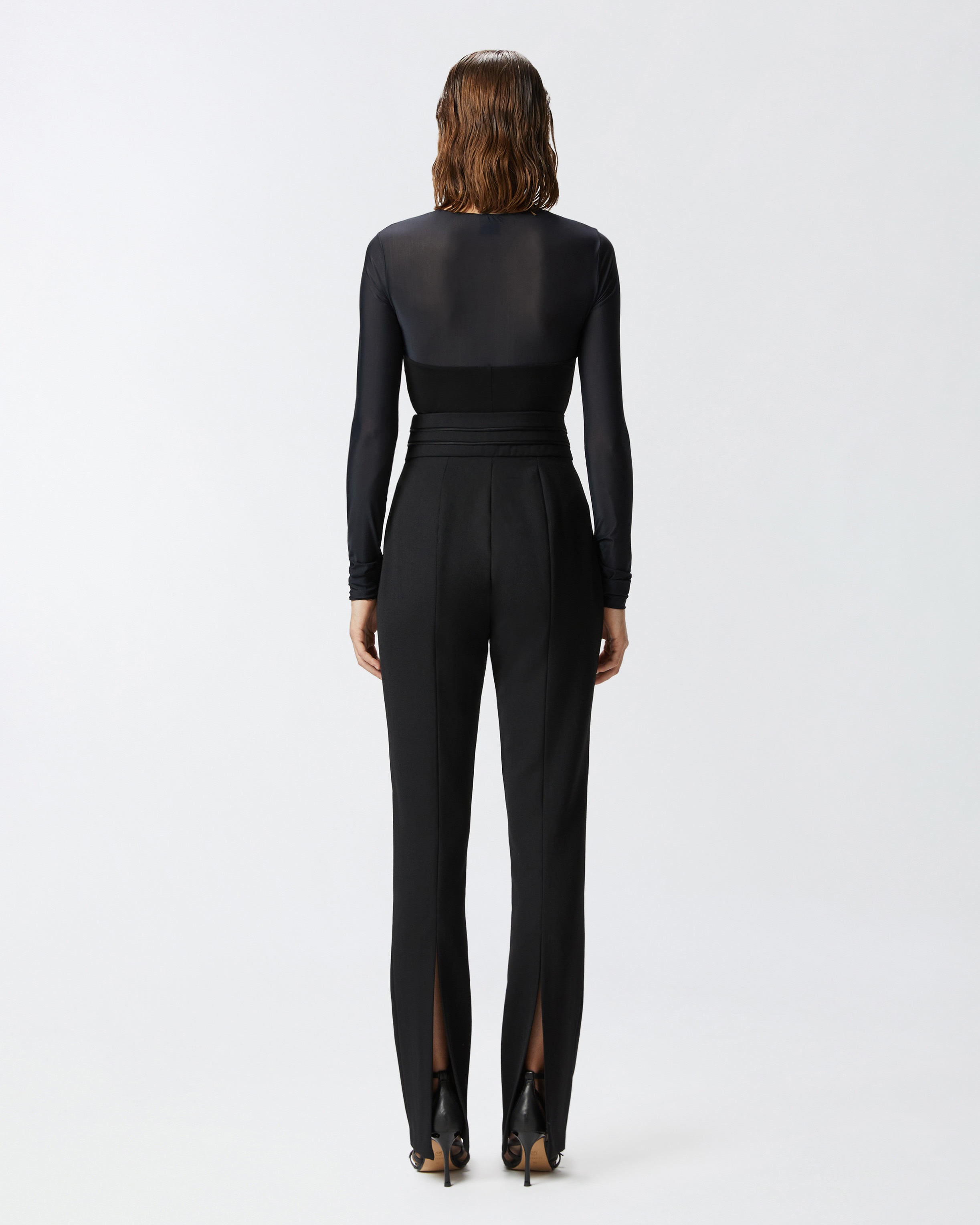 TRANSPARENT LONG-SLEEVED BODYSUIT - 4