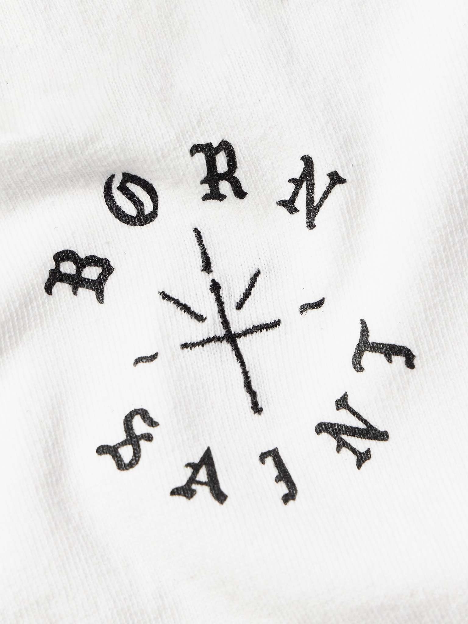 + Born X Raised Logo-Print Embroidered Cotton-Jersey T-Shirt - 5