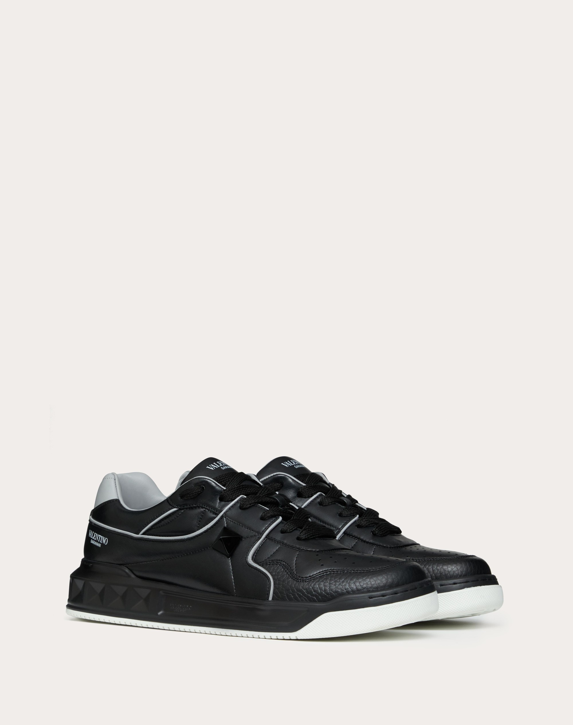 ONE STUD LOW-TOP NAPPA SNEAKER - 2