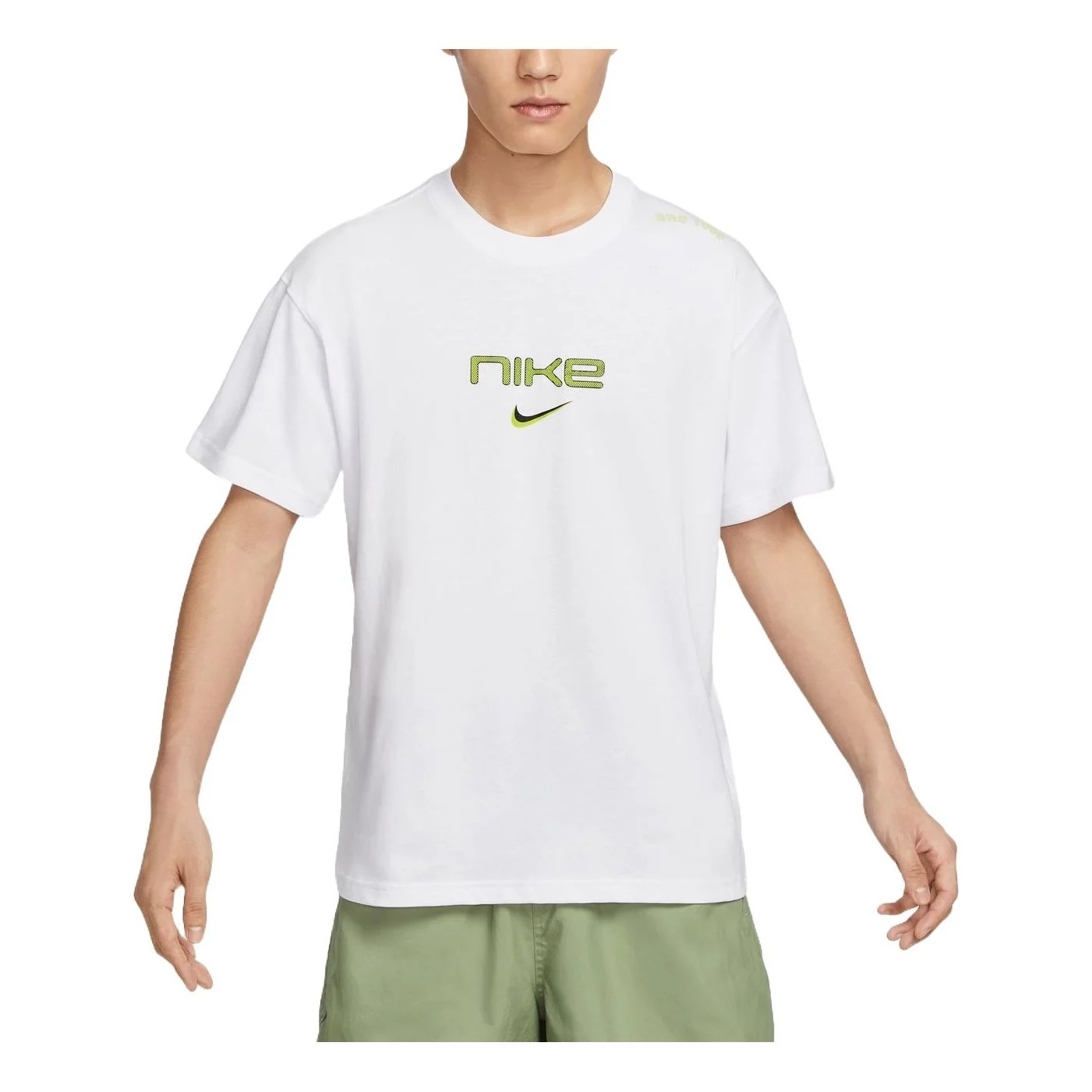 Nike Sportswear Graphic T-Shirt Asia Sizing 'White' FZ5416-100 - 1