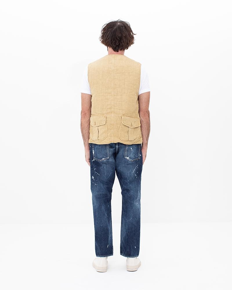 GUSTO DOWN VEST BEIGE - 3
