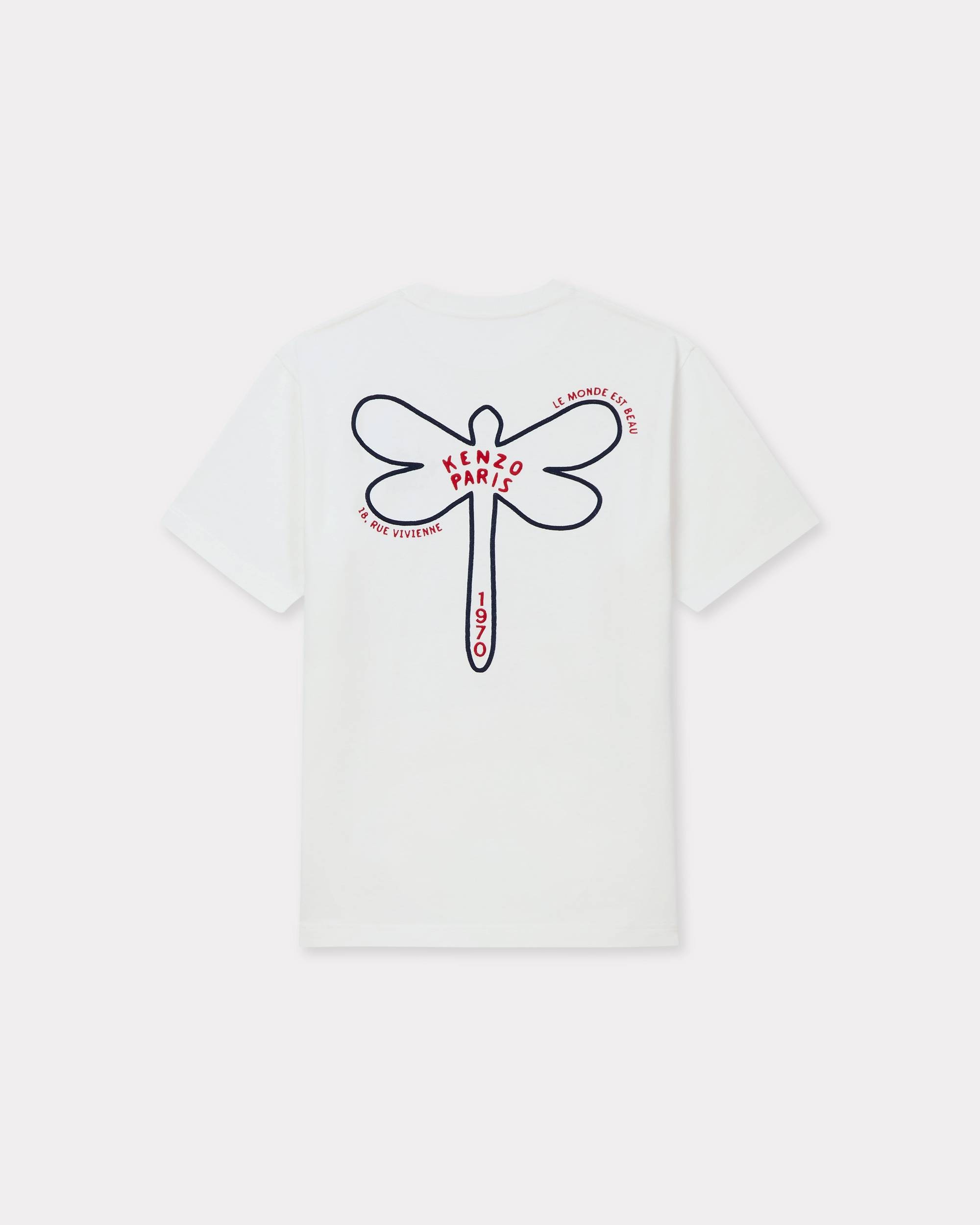 'KENZO Dragonfly' embroidered T-shirt in cotton - 2