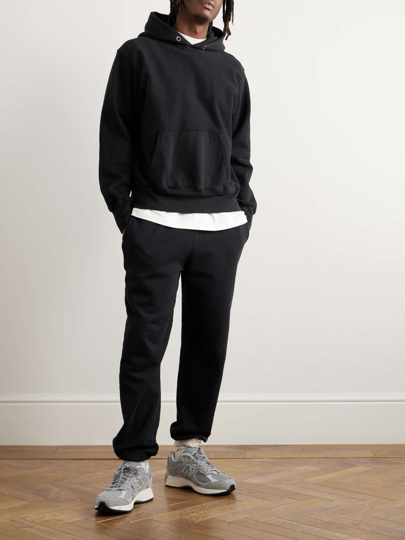 Tapered Garment-Dyed Cotton-Jersey Sweatpants - 2