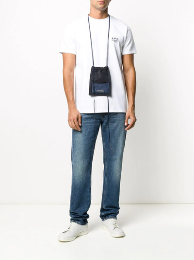 A.P.C. Item embroidered logo T-shirt outlook