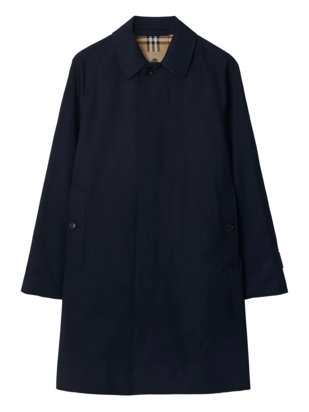 Camden raglan-sleeve coat - 1