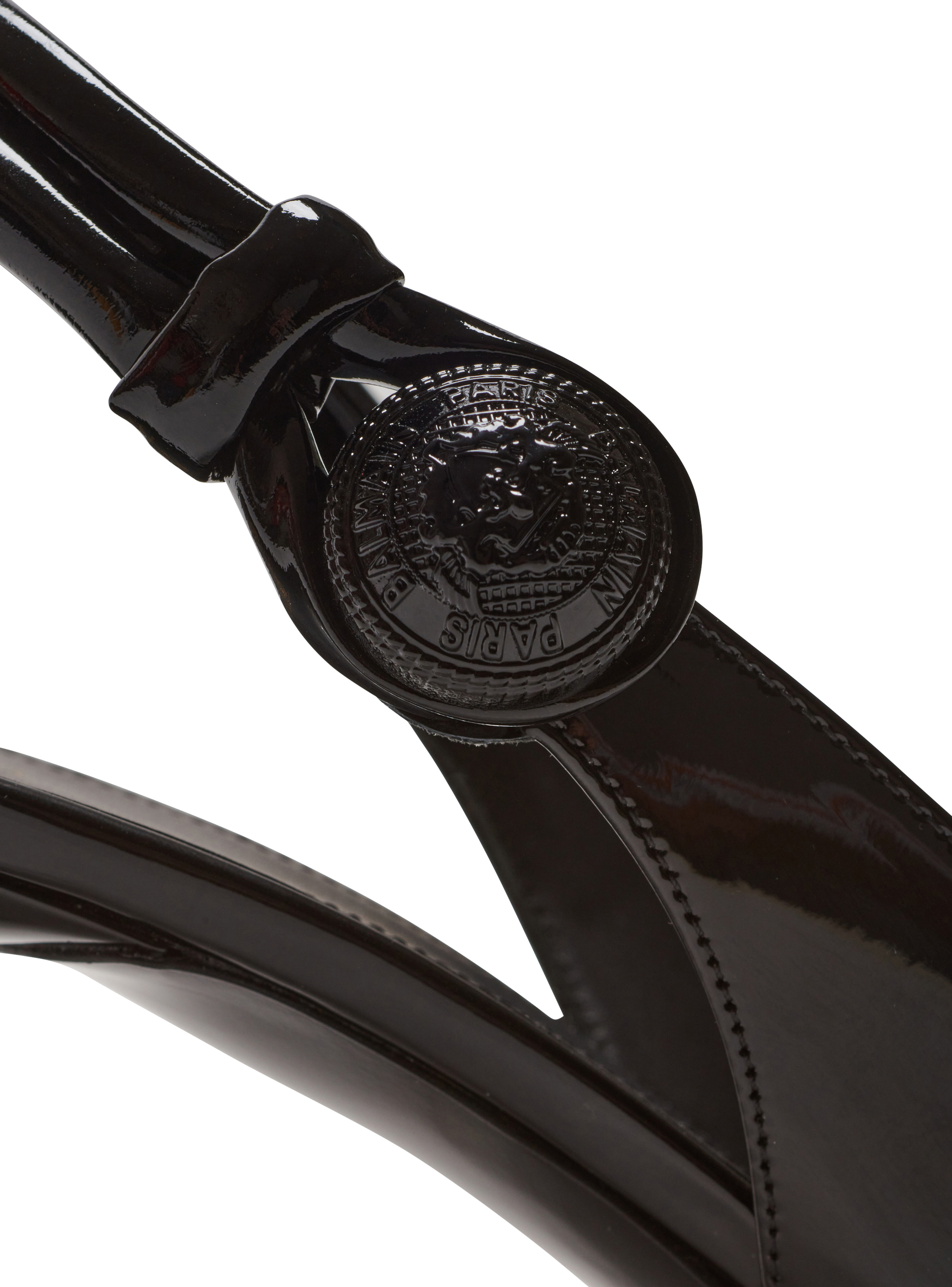 Alma patent leather slingbacks - 7