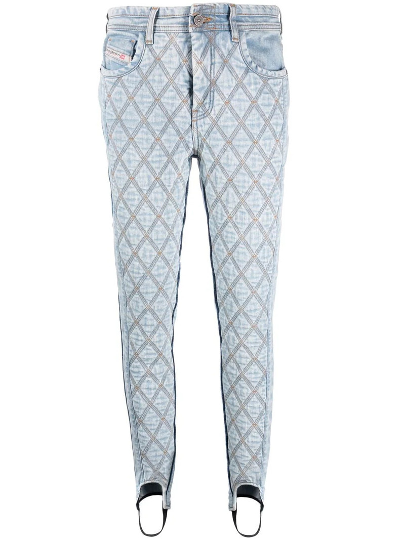 D-Duc super-skinny stirrup jeans 1
