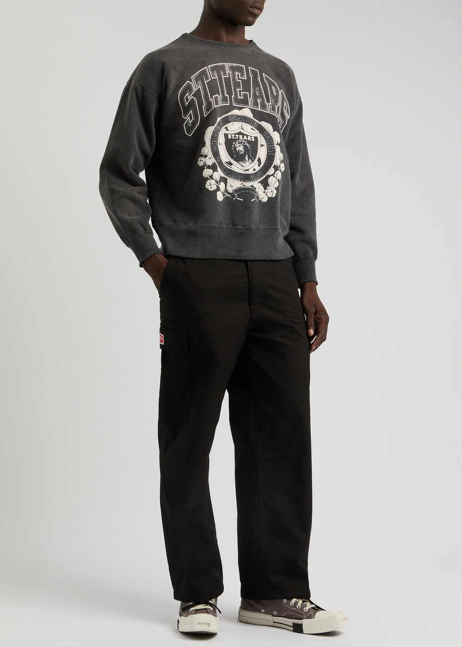 Denim Tears printed cotton sweatshirt - 4