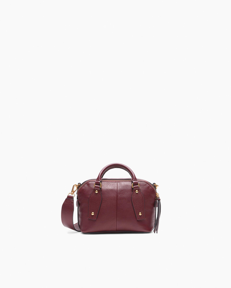 Gramercy Small Leather Satchel 5