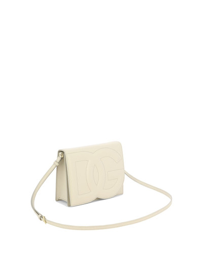 Dolce & Gabbana Dg Logo Crossbody Bags White outlook