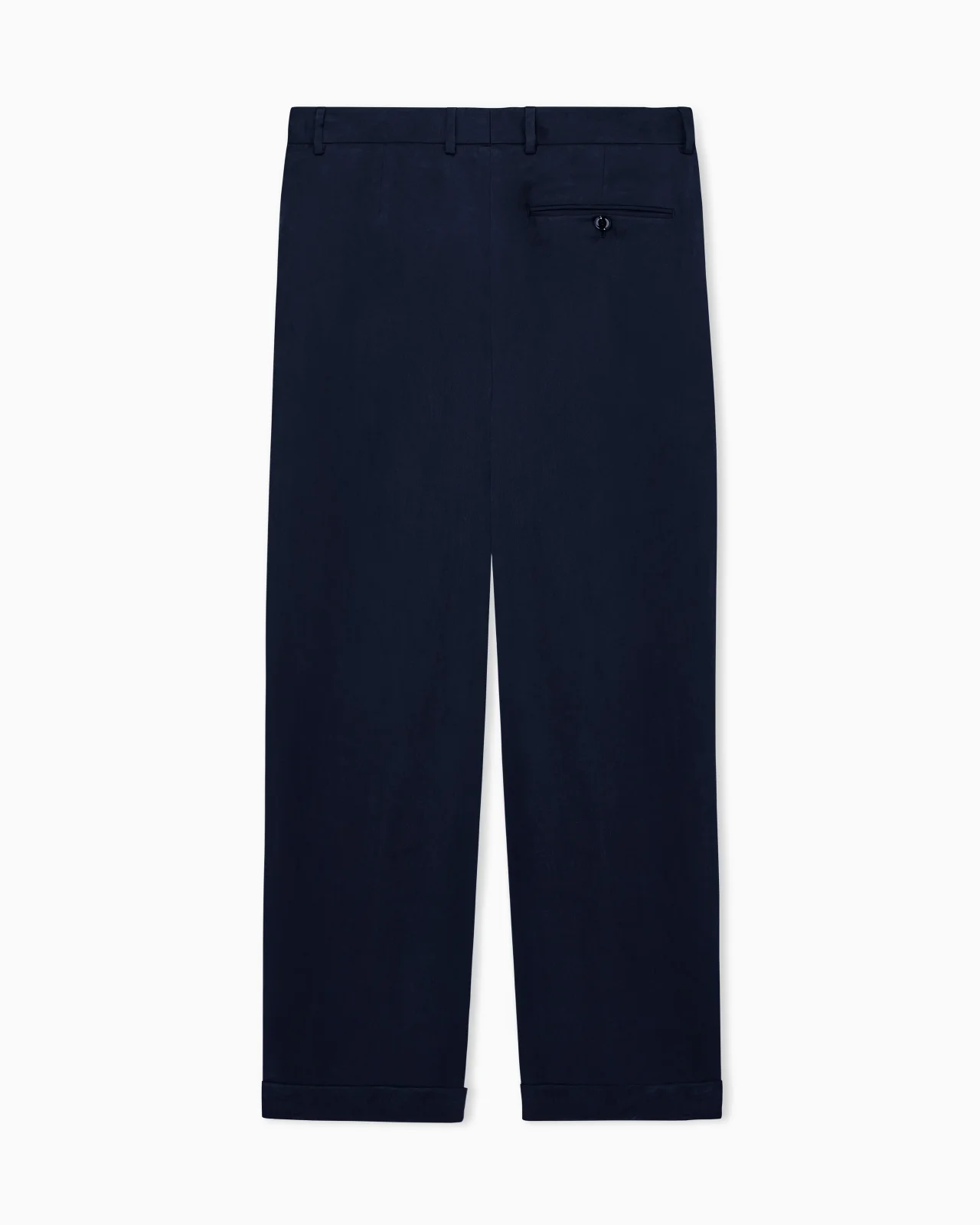 TROUSERS OVERSIZED FIT IN LIGHTWEIGHT LYOCELL SATIN - 1