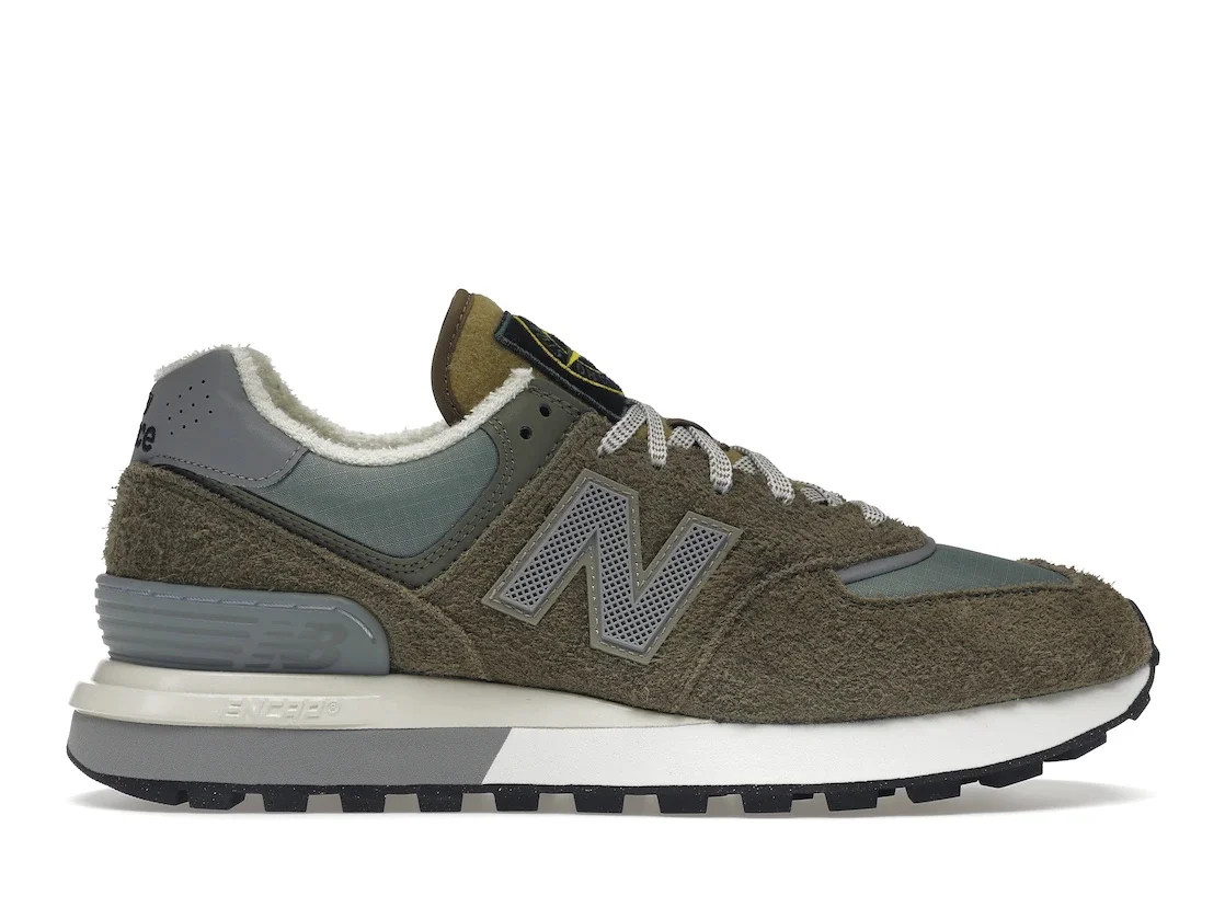 New Balance 574 Legacy Stone Island Steel Blue - 1