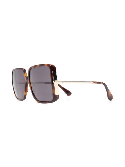 Max Mara square-frame sunglasses outlook