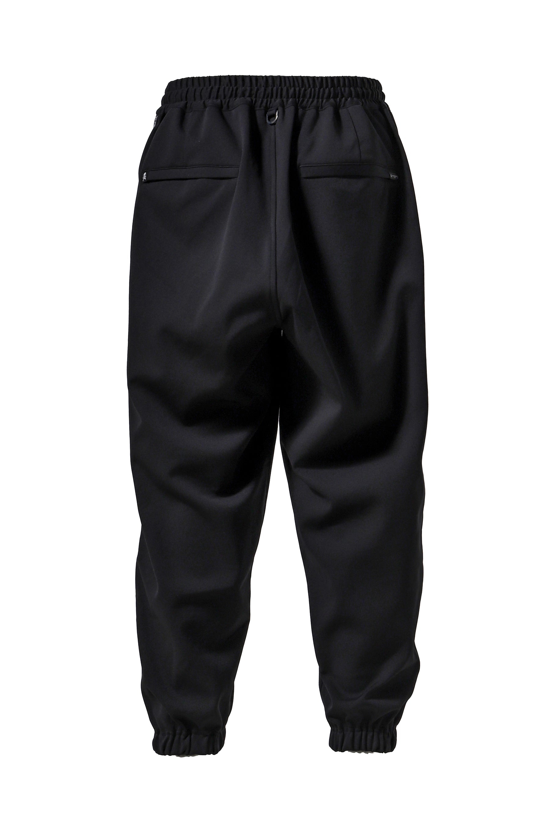 SKULL TAPE JERSEY JOGGER PANTS / BLK - 5