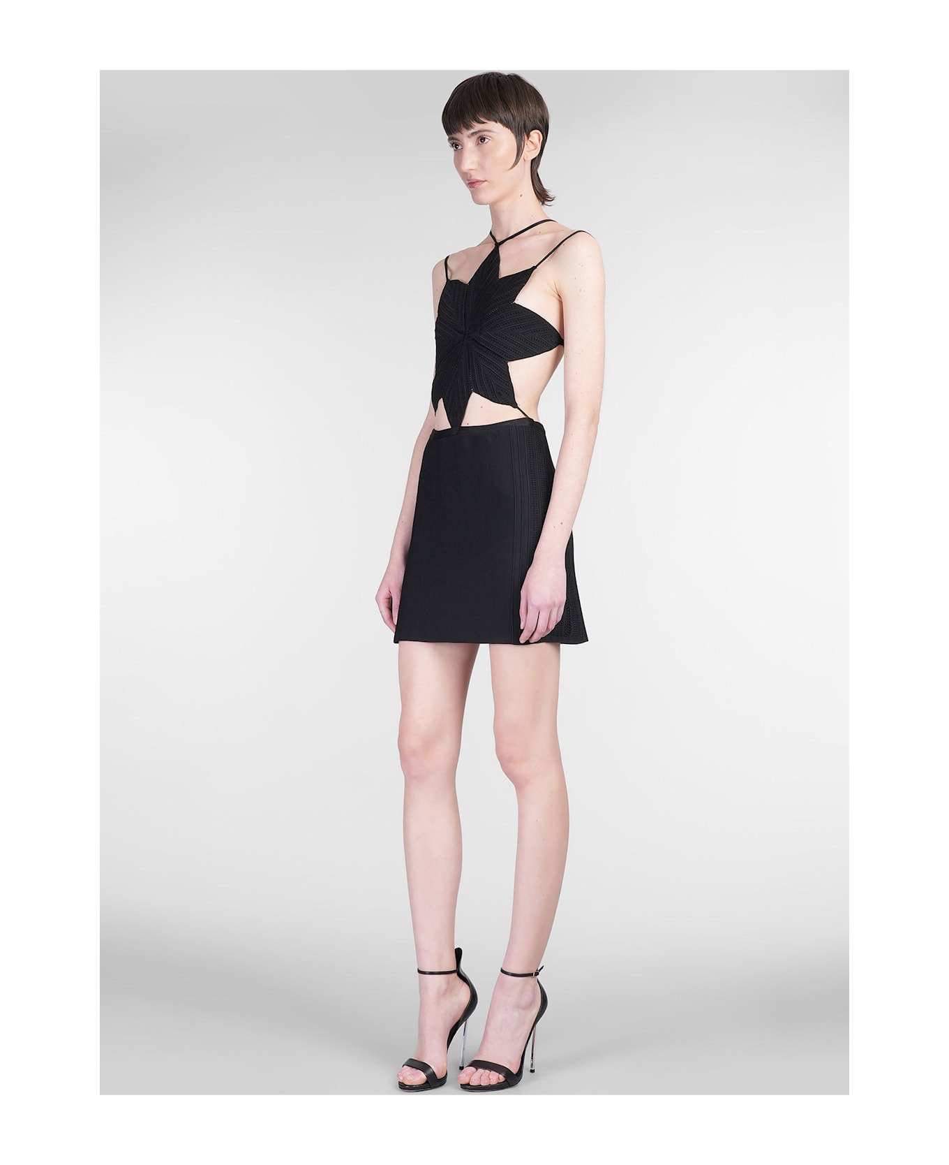 In Black Viscose - 4